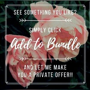 Bundle‎ to save on shipping & get a private discount!